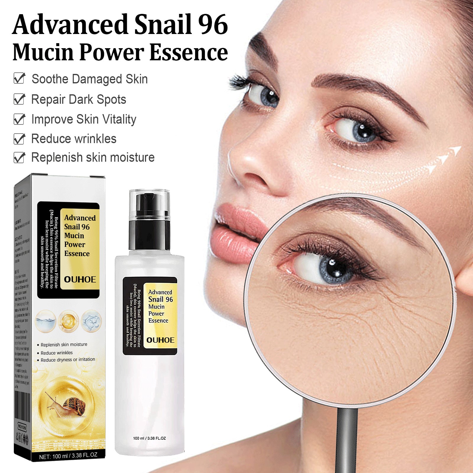 Snail Serum Collagen Facial Serum Original : US.