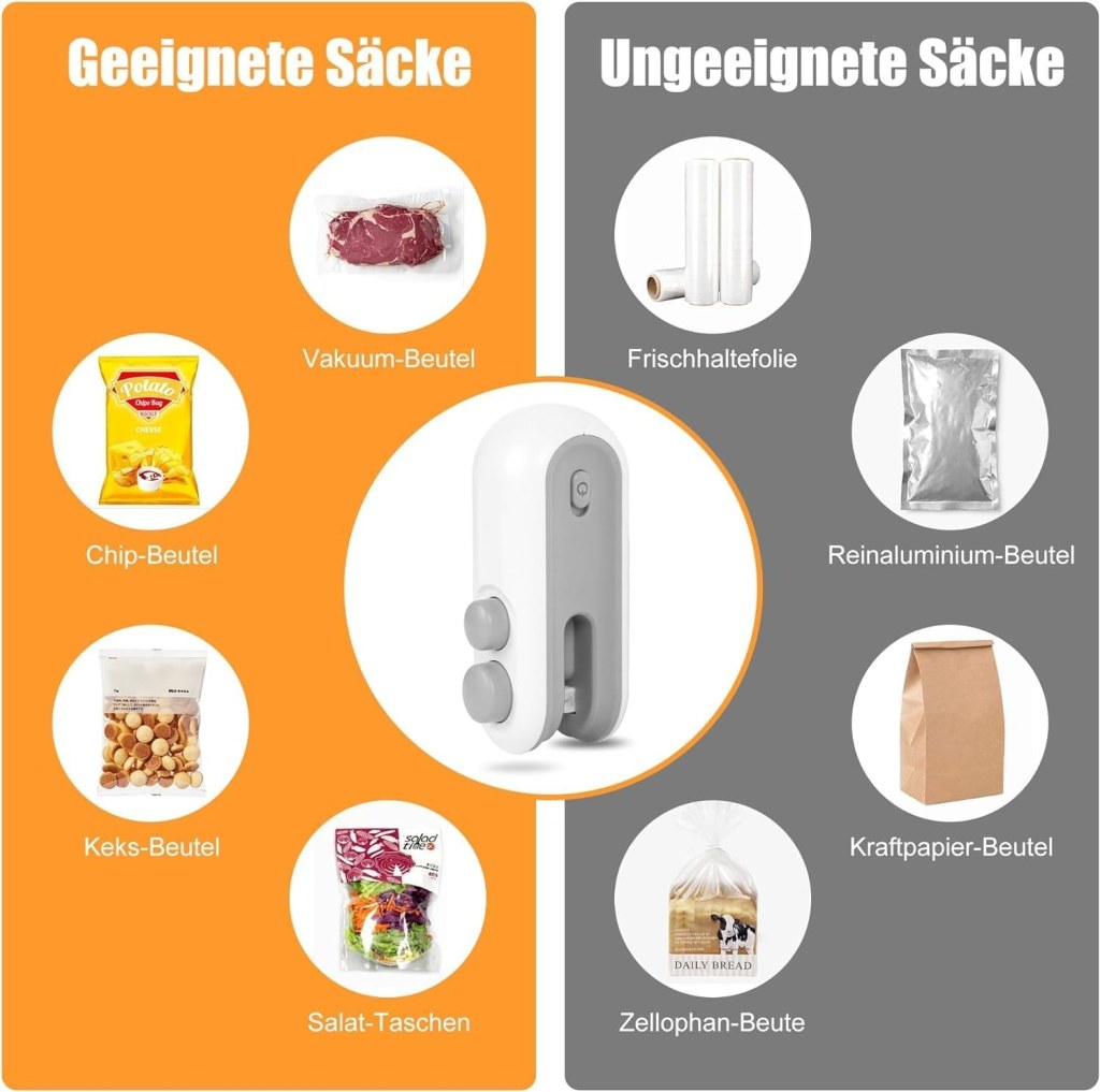 Usb Sealer Machine (2 in 1) Home & Kitchen.