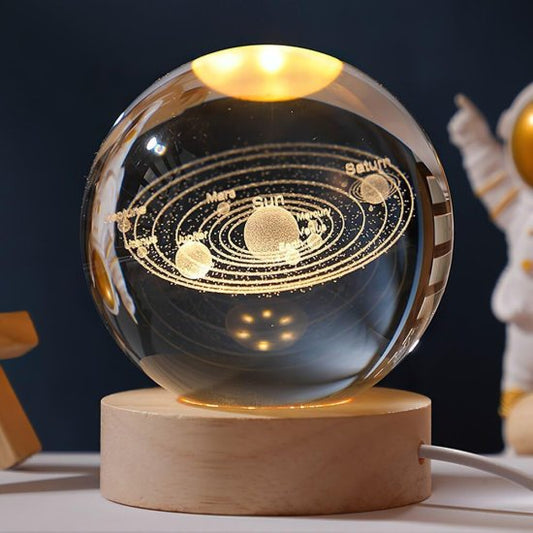Crystal Ball (3D) Night Lamp Home