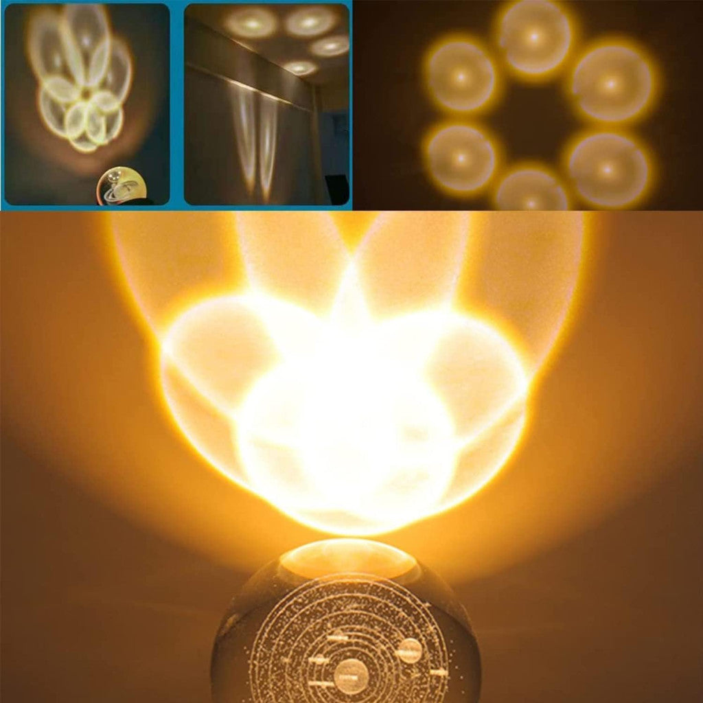 Crystal Ball (3D) Night Lamp Home
