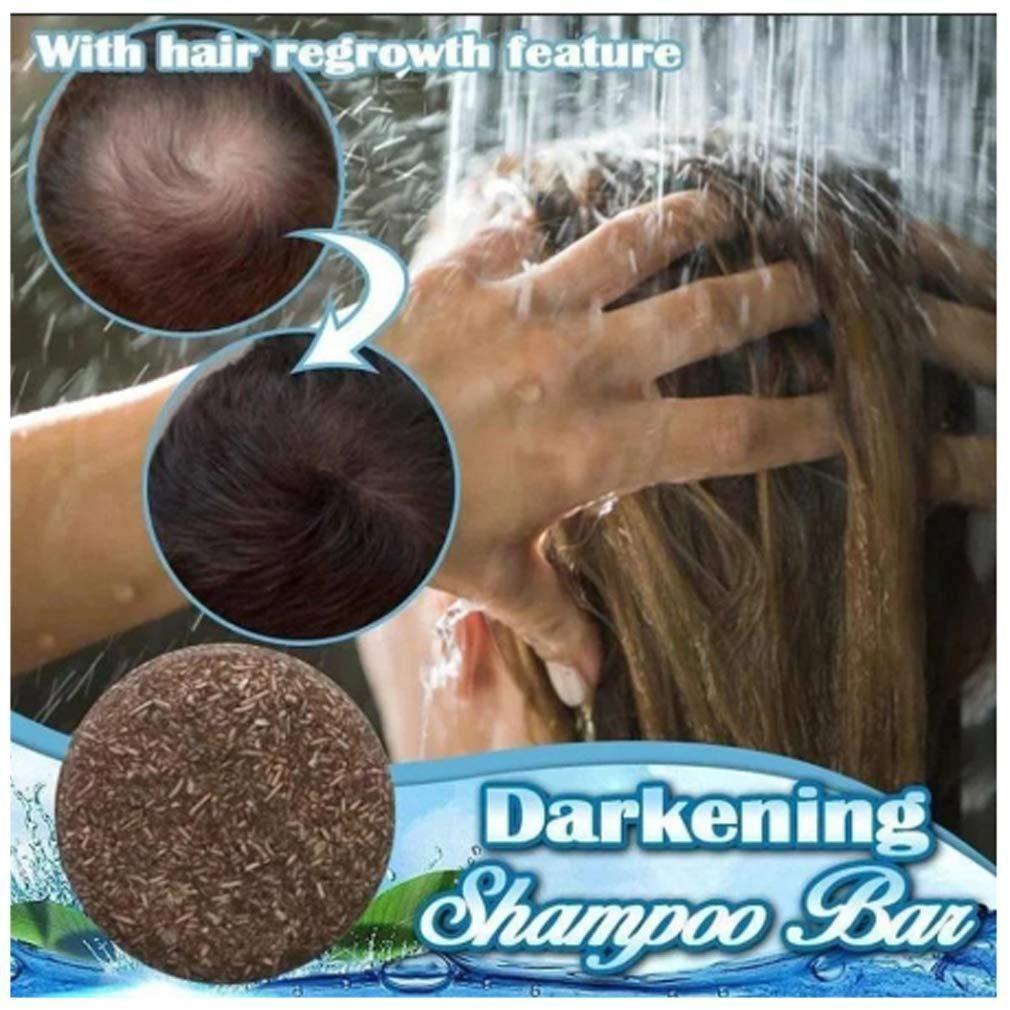 Organic Grey Reverse Shampoo Bar-Natural Organic Conditioner (Pack of 2) : DRC