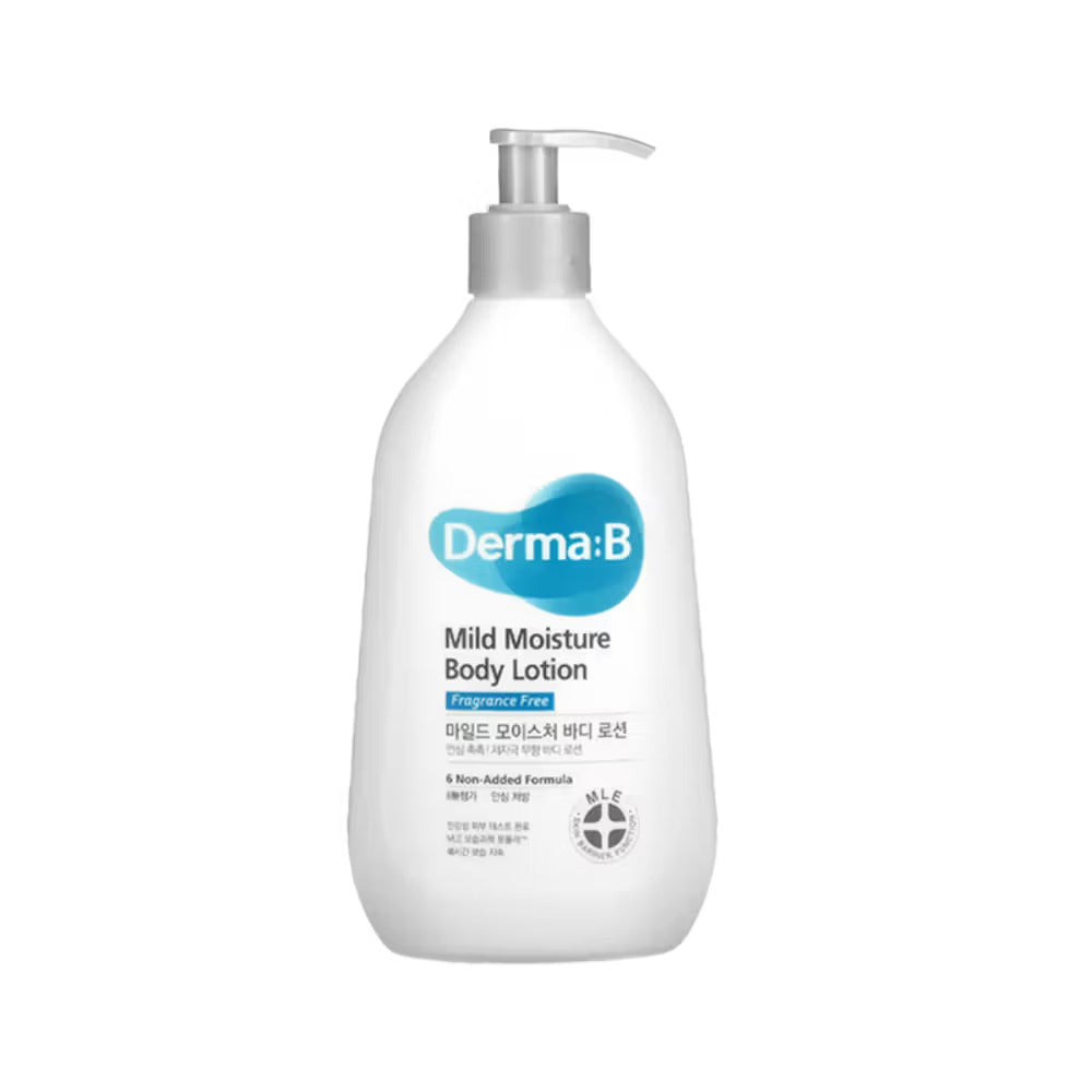 Derma B Mild Moisture Body Lotion for daily (400 ml)