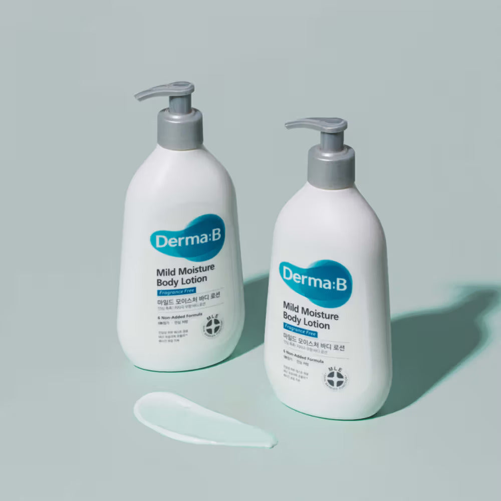 Derma B Mild Moisture Body Lotion for daily (400 ml)