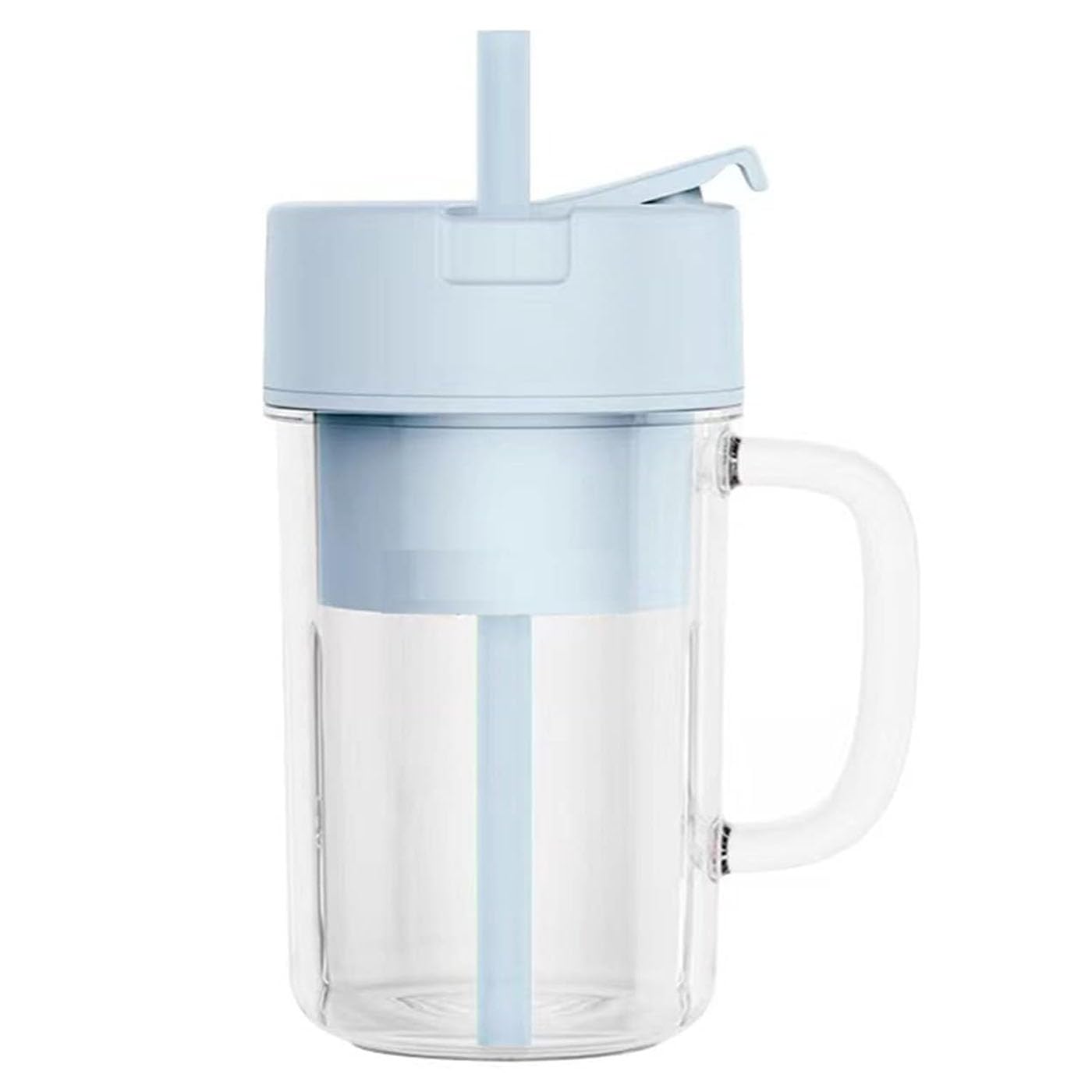 Portable Blender For Juices/Smoothies/Cold Coffee | 420 ml | USB Rechargeable | 1500mAh Battery Mini Juicer Blender- 1 Pcs