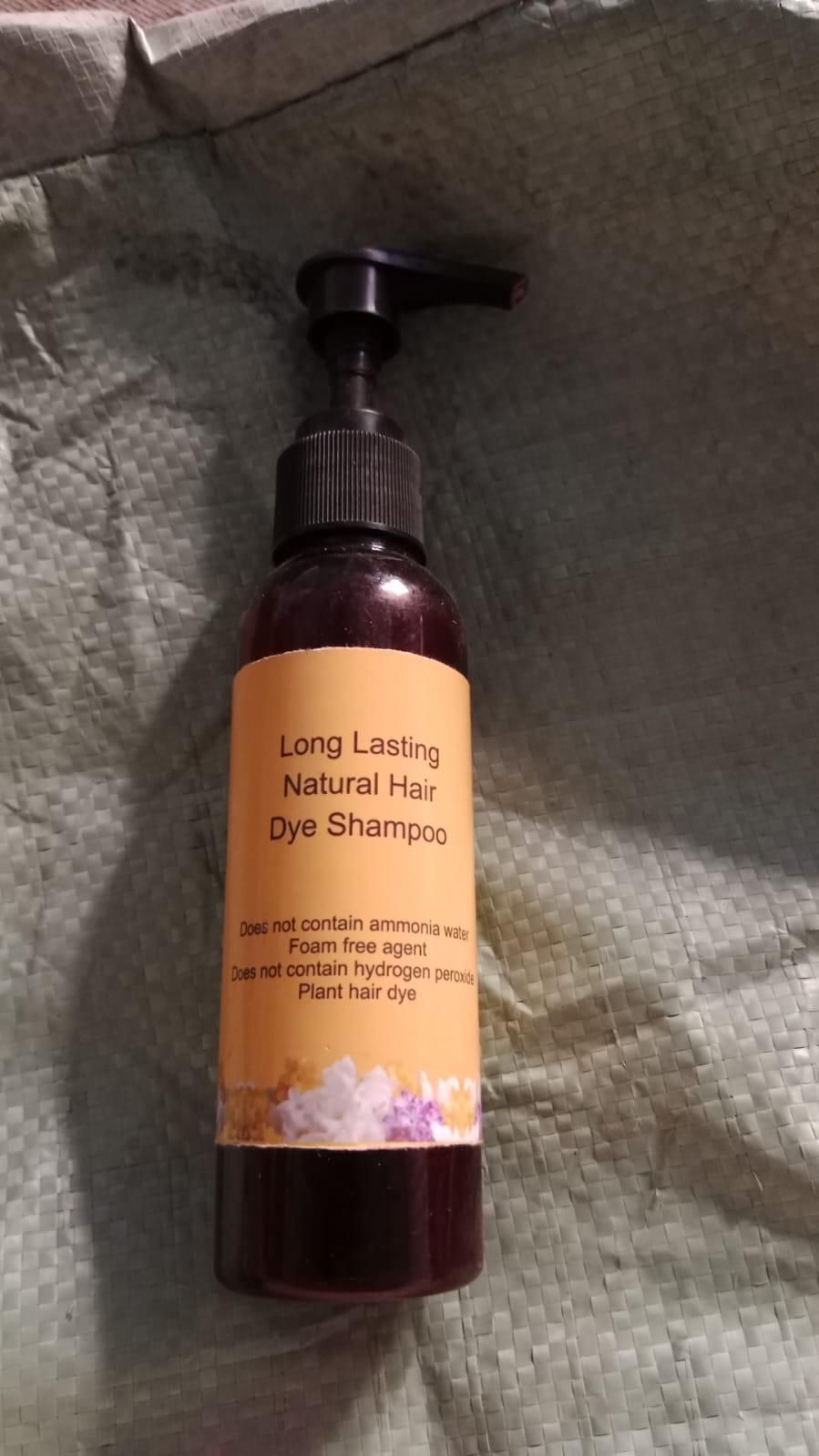 Long Lasting Natural Hair Dye Shampoo 100 ML (Pack of 2) : DRC