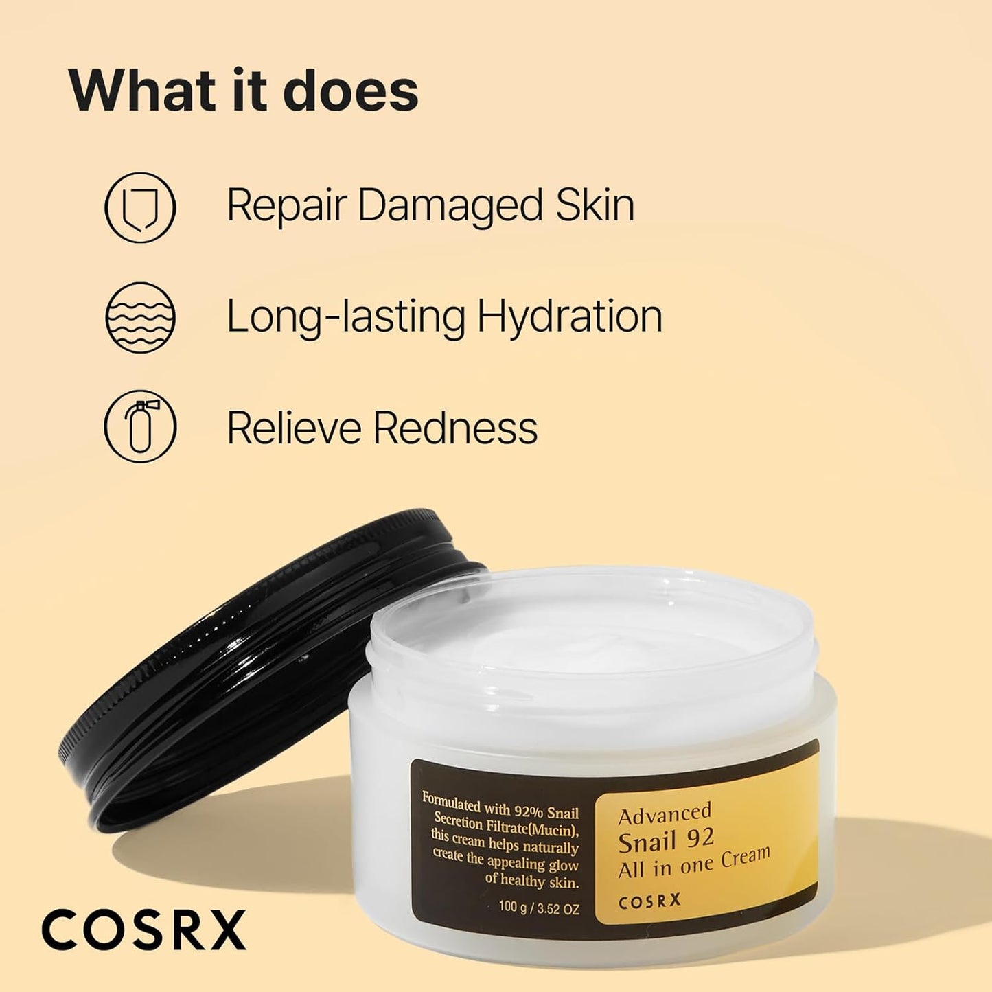 Cosrx Advanced Snail 92 All In One Cream (100ml)