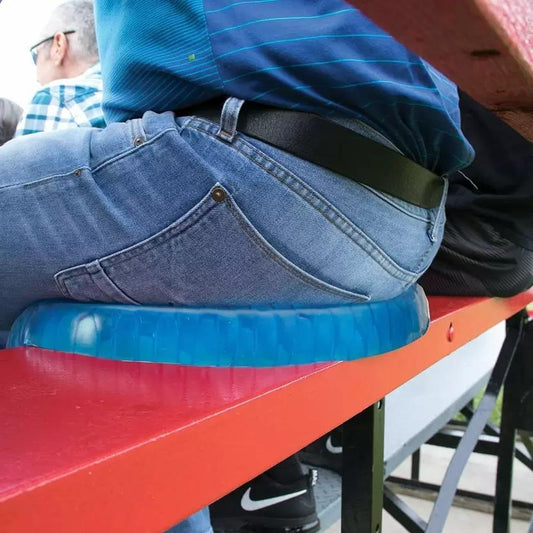 Gel Orthopedic Seat Cushion for Office Chair, Wheelchair, or Home Rubber Cushion for Back Pain: DRC - Dokets Shop