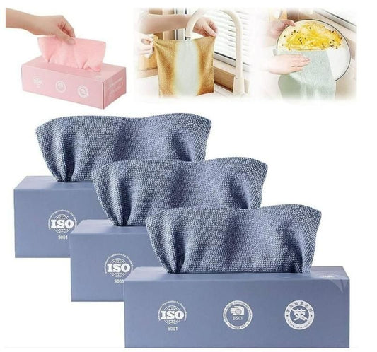 Extractable Household Kitchen Disposable Cleaning Cloth (1 Box) : DRC