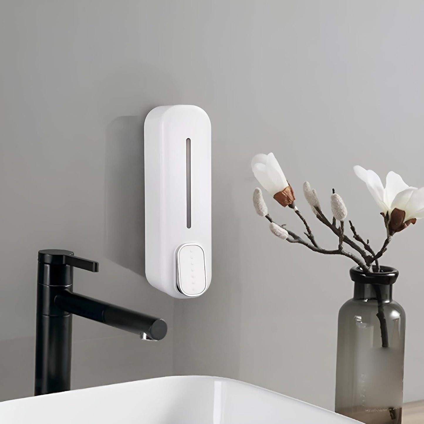 Press Wall-Mounted Dispenser Soap (Manual) (Pack of 2) : DRC
