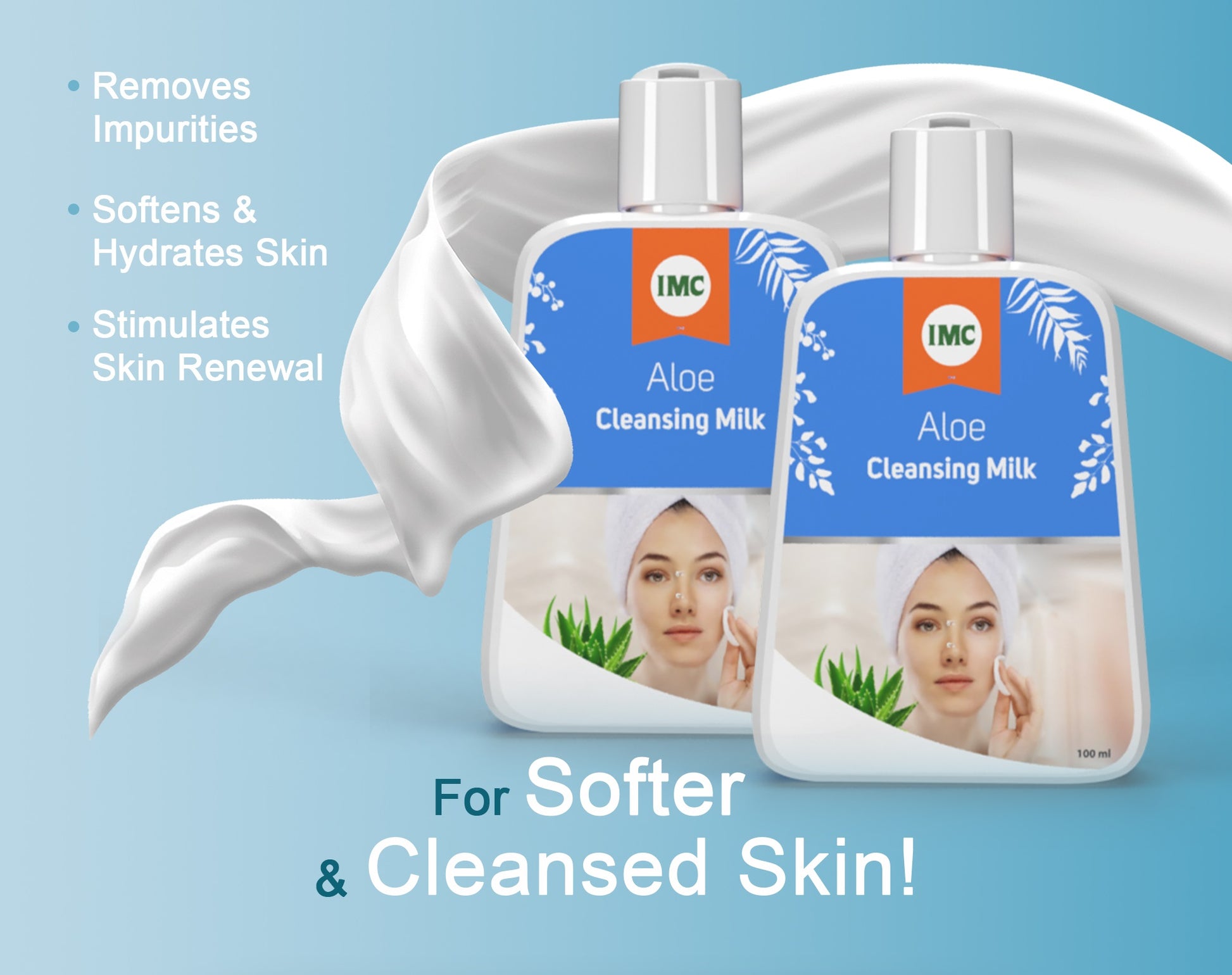 Aloe Cleansing Milk (100 ml) - Dokets Shop