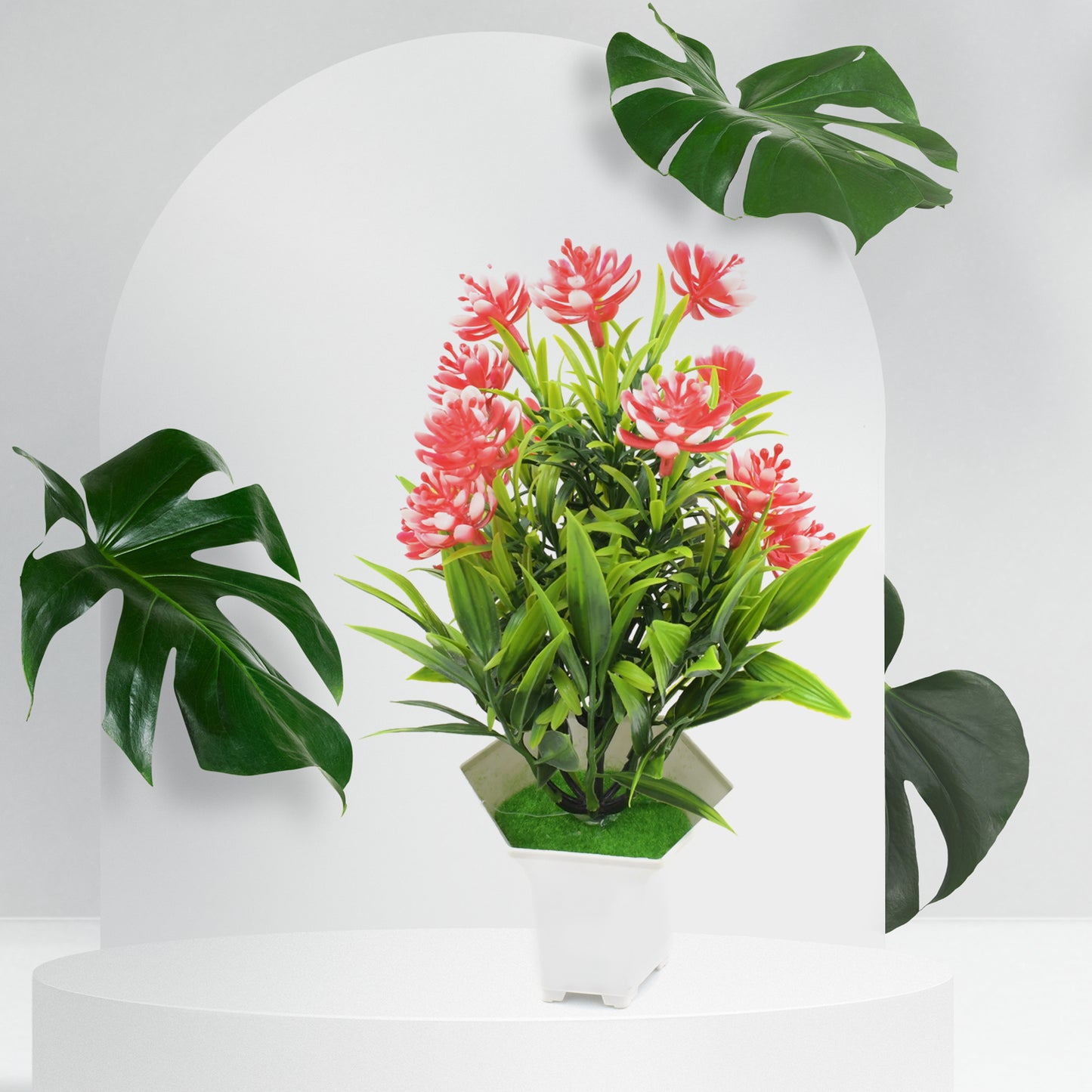 Artificial Flower For Balcony and Indoor Decor, Plants For Living Room (1 Pc)