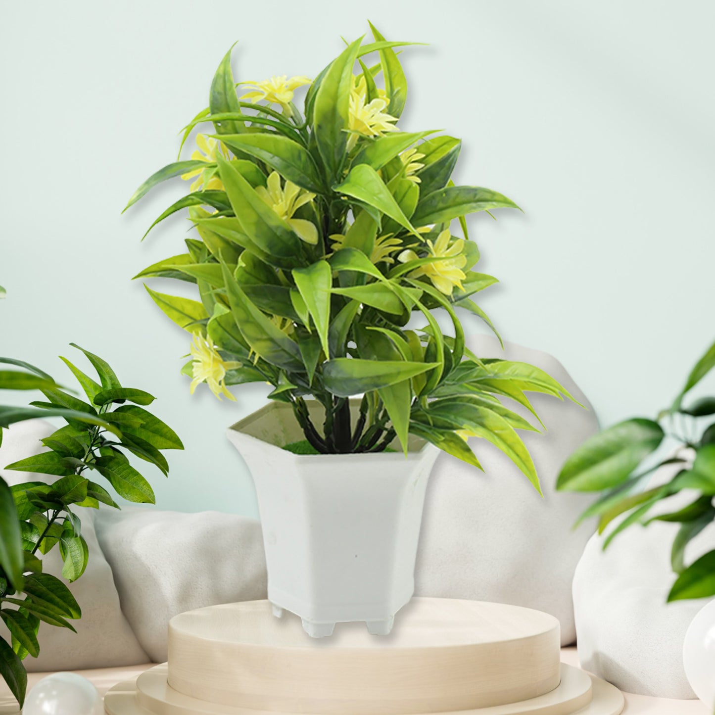 Flower Plant For Home Office Decor : 1 Pc