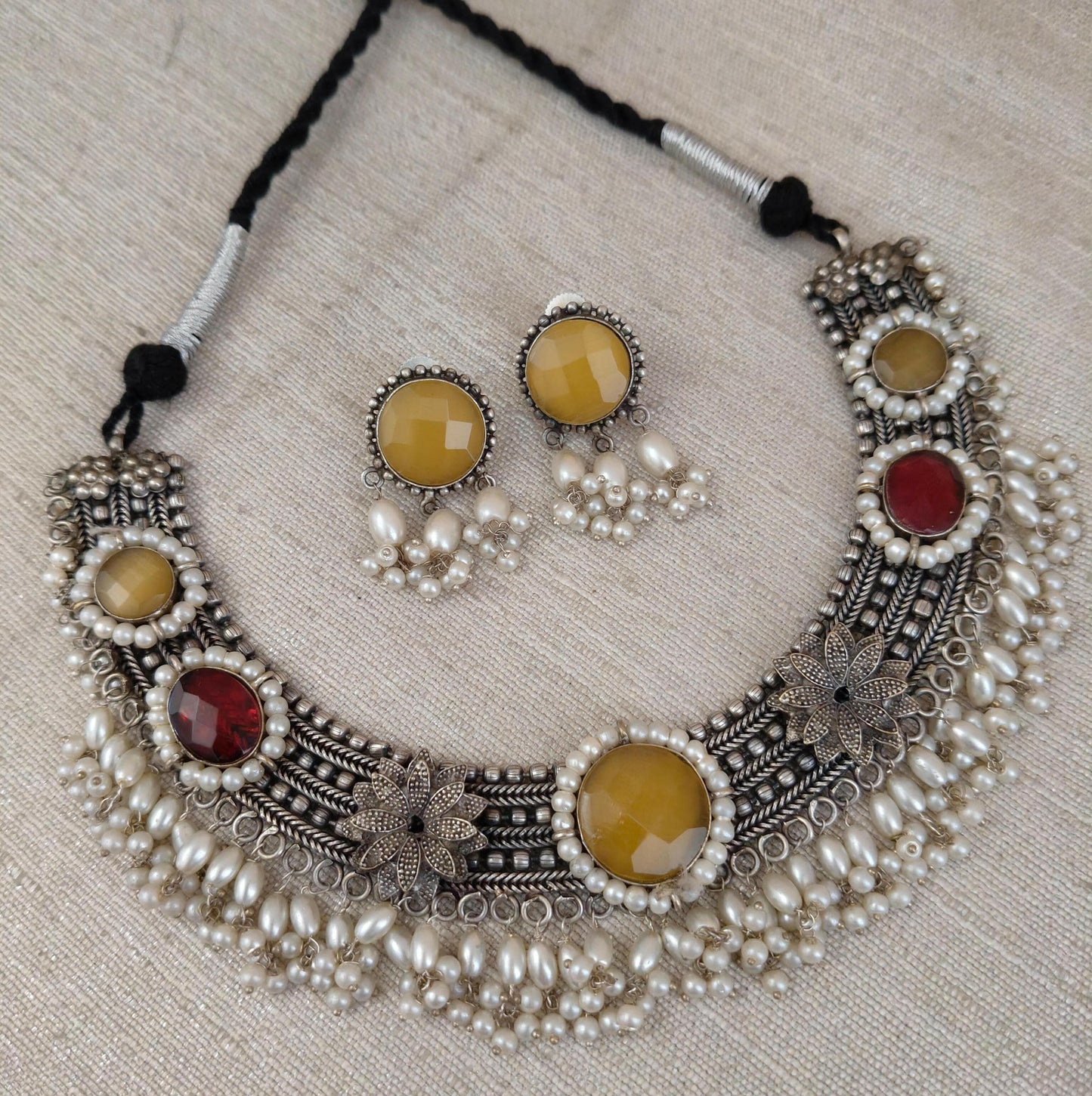 Stone Fusion Choker Set - Dokets Shop