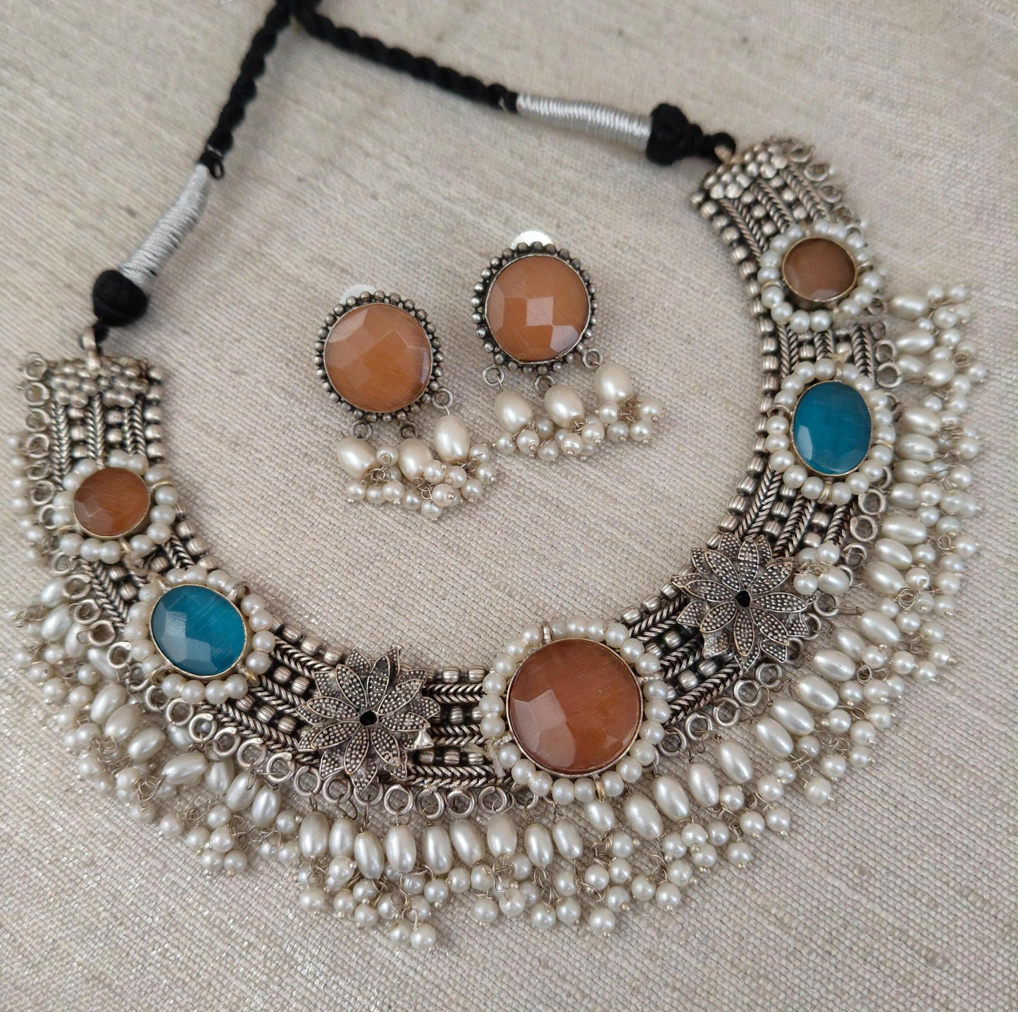 Stone Fusion Choker Set - Dokets Shop