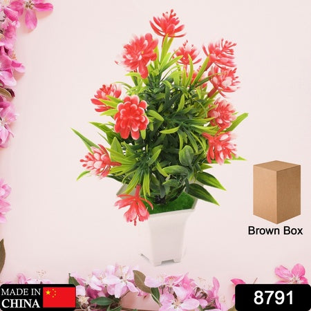 Artificial Flower For Balcony and Indoor Decor, Plants For Living Room (1 Pc)