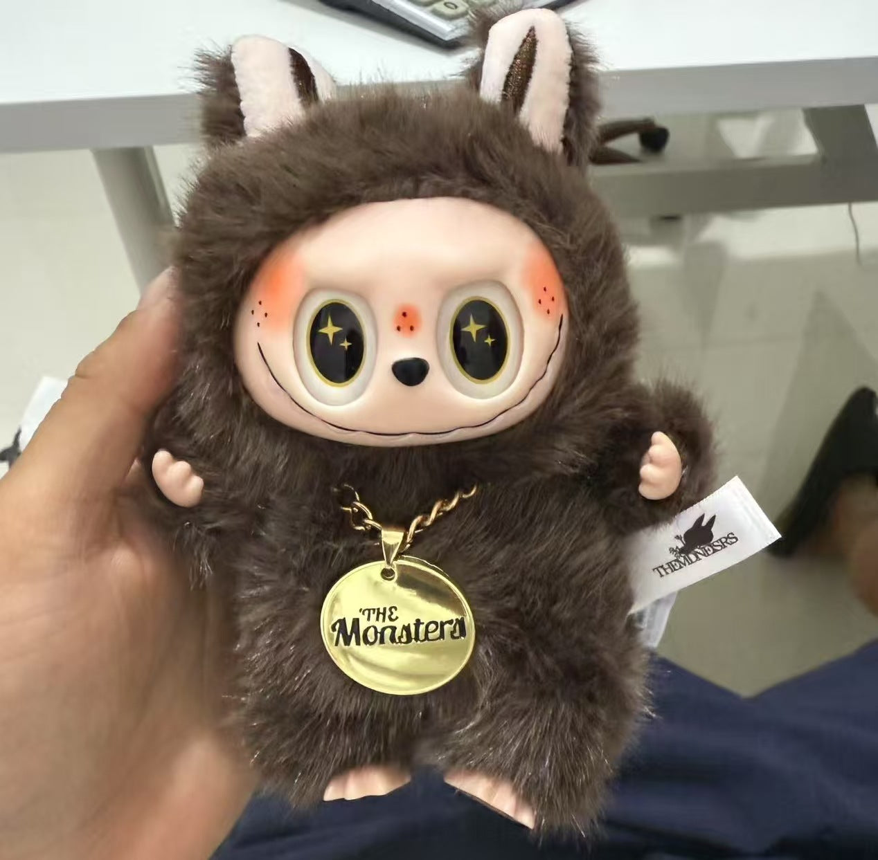 (Dongguan Quality) High-Quality Labubu Third Generation Front High-Energy Series Macaron Vinyl Face Trendy Toy Figure