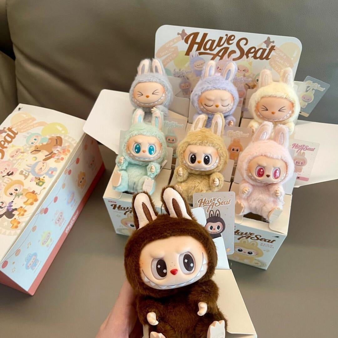 Bubble Labmatte Coca-Cola Collaboration Plush Doll Blind Box Pendant Trendy Toy Figurine Cute Pet Surprise Blind Box