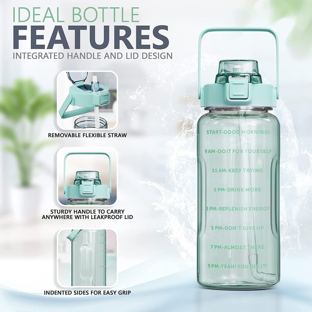 Motivational and Transparent Timer Bottles