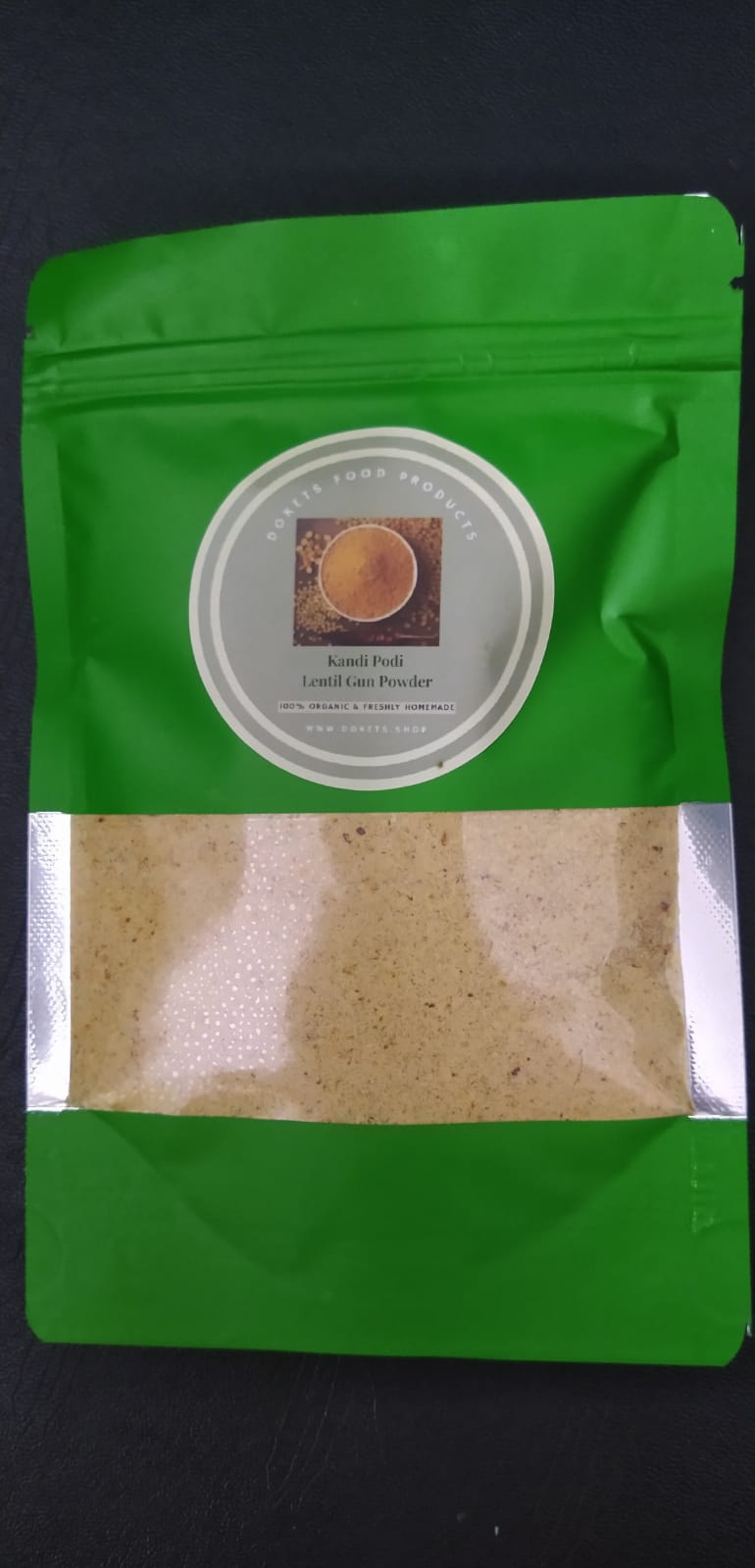 Kandi Podi / Redgram Karam Powder / Lentil Gun Powder.