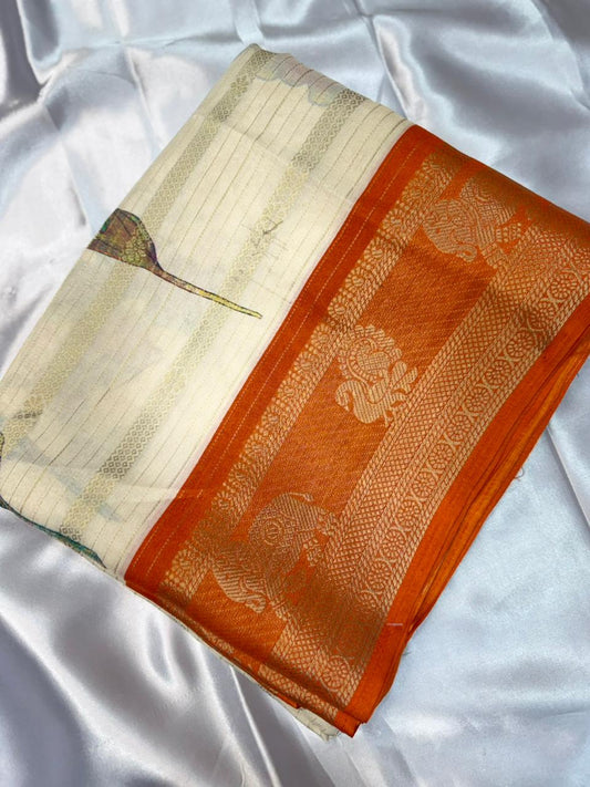 Soft Tissue Silk Sarees