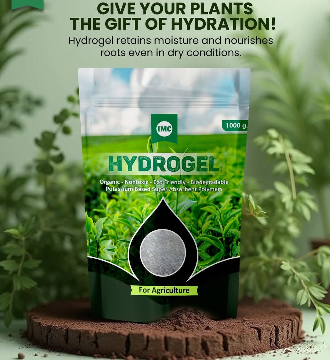 Hydrogel For Agriculture (1000 gm)