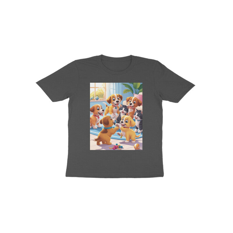 Dokets Puppies and Kittens T-Shirts for Toddlers
