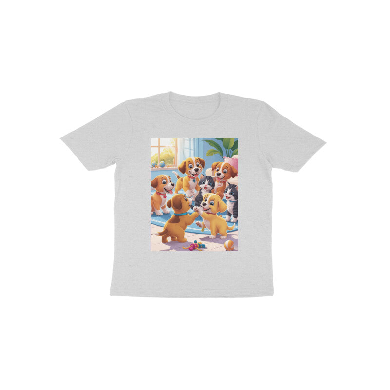 Dokets Puppies and Kittens T-Shirts for Toddlers