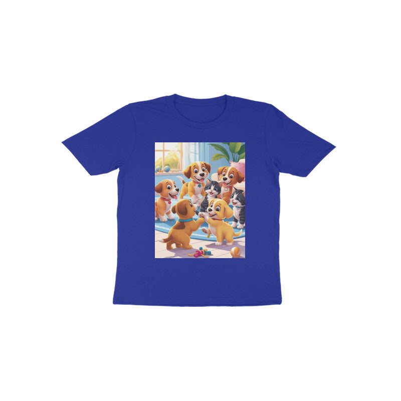 Dokets Puppies and Kittens T-Shirts for Toddlers