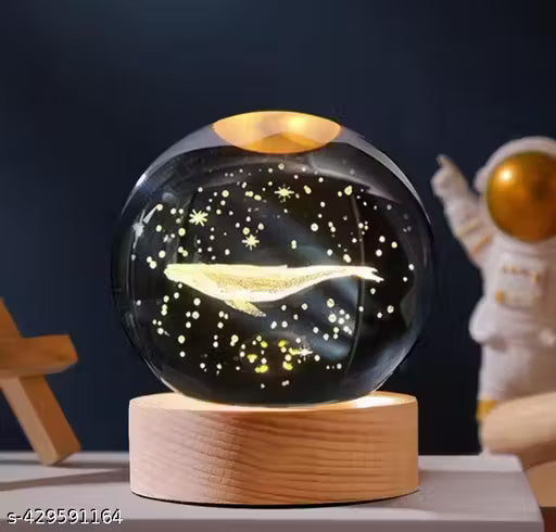Crystal Ball (3D) Night Lamp Home