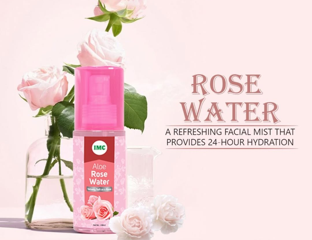 Aloe Rose Water (100 ML) : Pack of 2