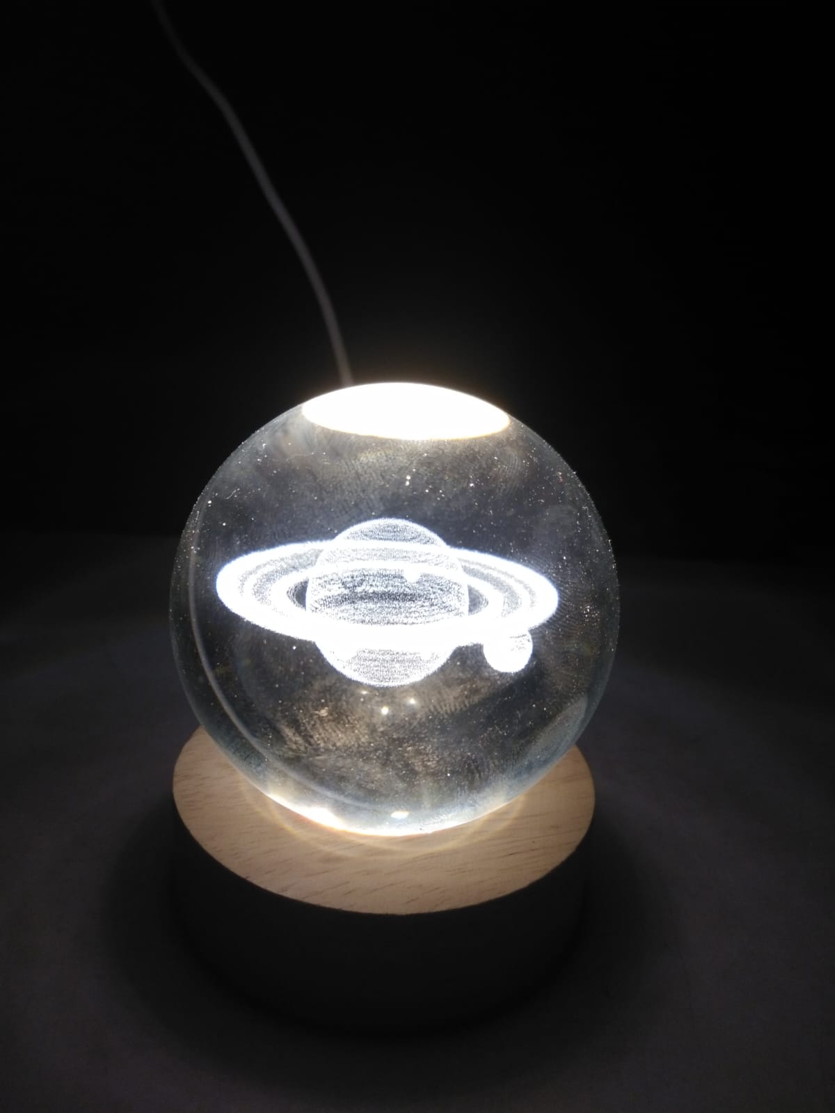 Crystal Ball (3D) Night Lamp Home