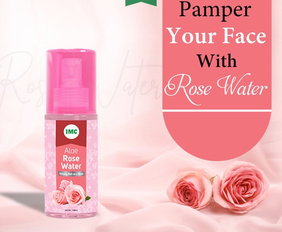 Aloe Rose Water (100 ML) : Pack of 2