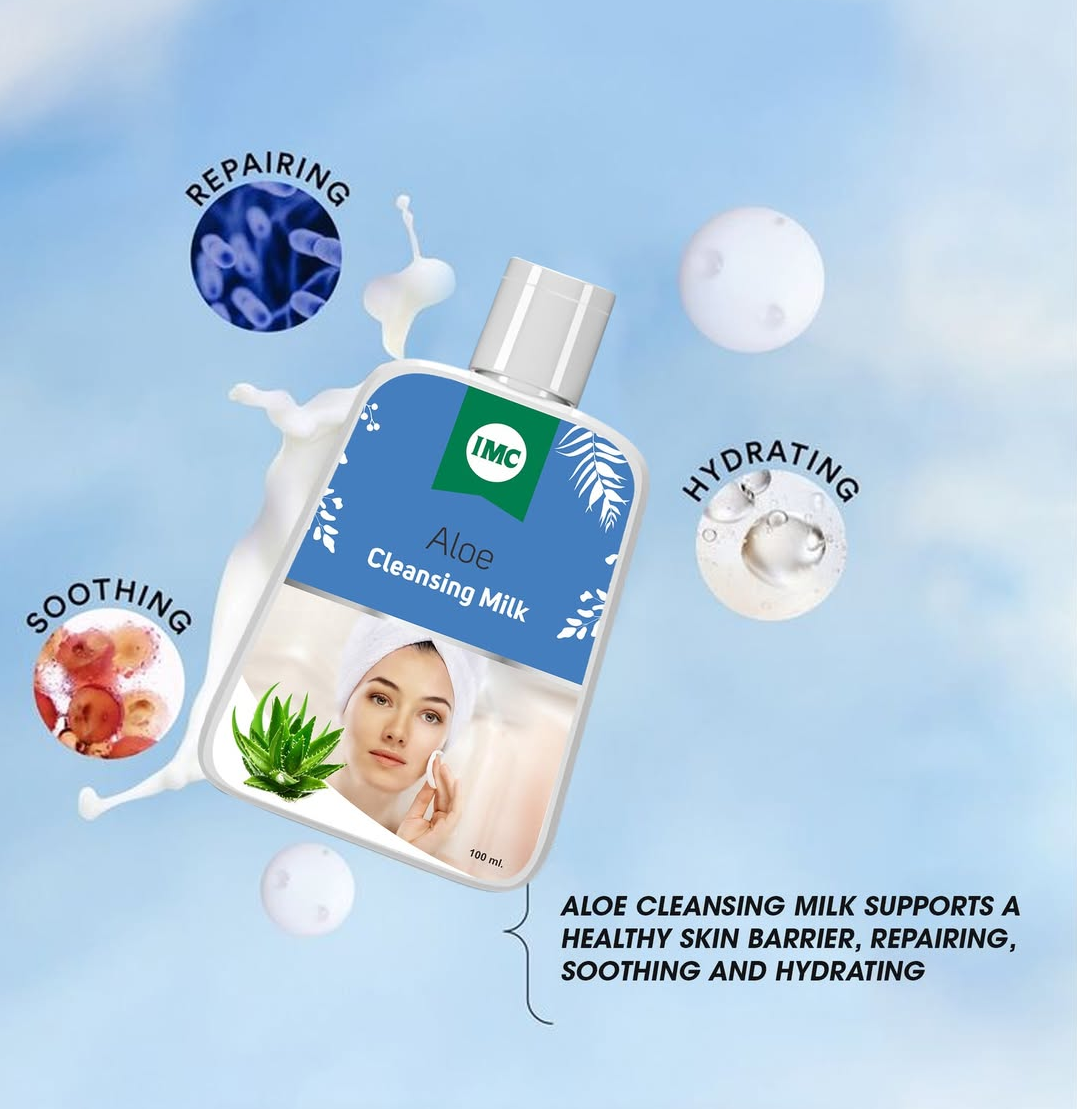 Aloe Cleansing Milk (100 ml): Pack of 2 - Dokets Shop