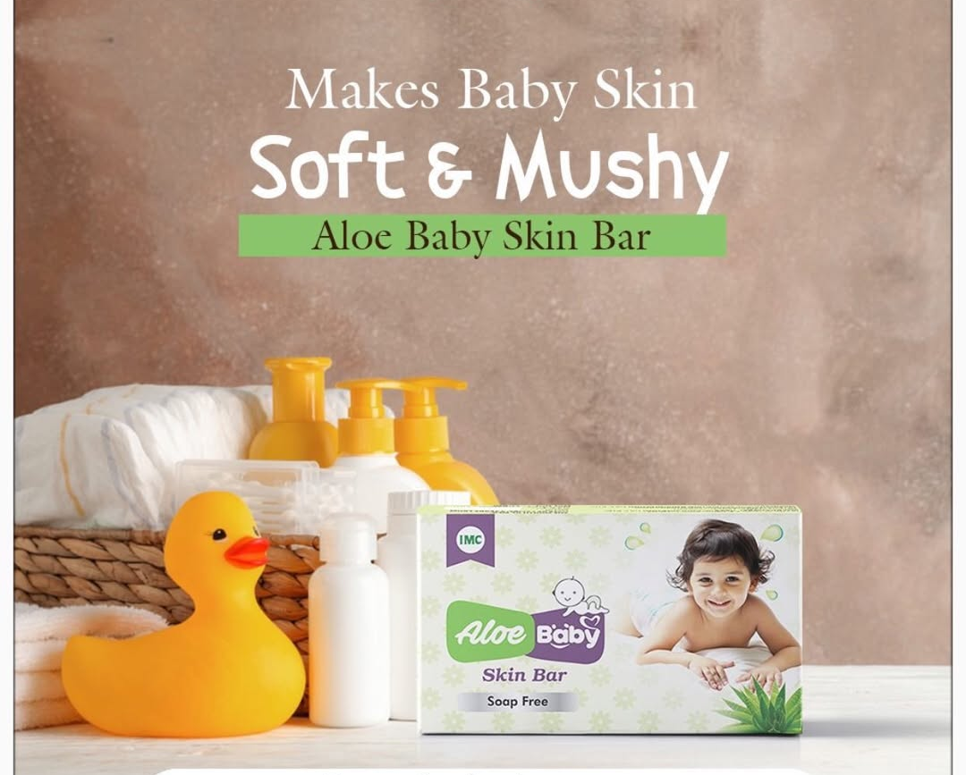 Aloe Baby Skin Bar (75 gm) - Dokets Shop