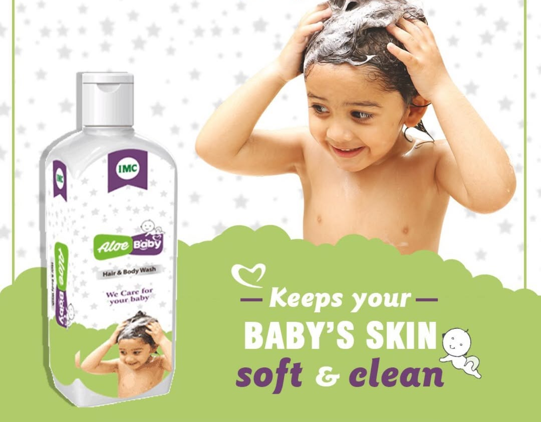 Aloe Baby Hair & Body Wash (200 ml) - Dokets Shop