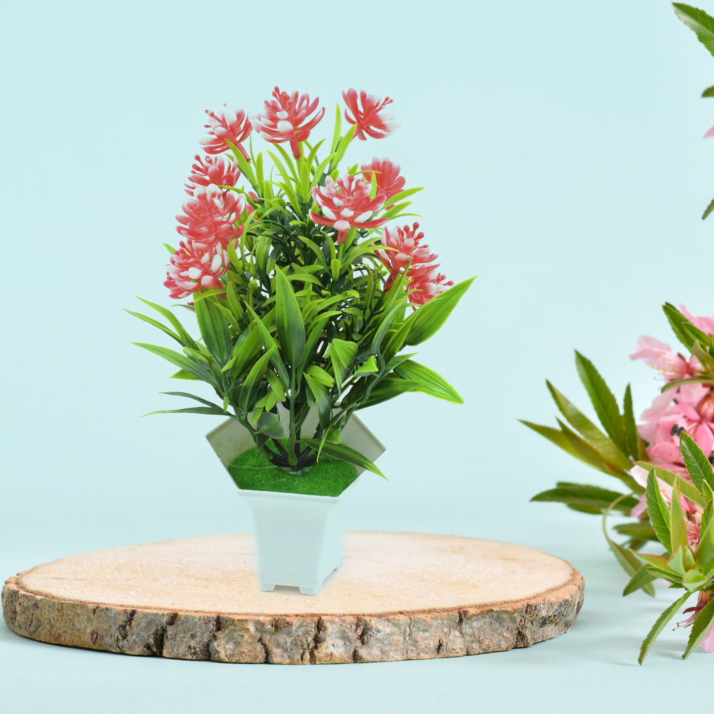 Artificial Flower For Balcony and Indoor Decor, Plants For Living Room (1 Pc)