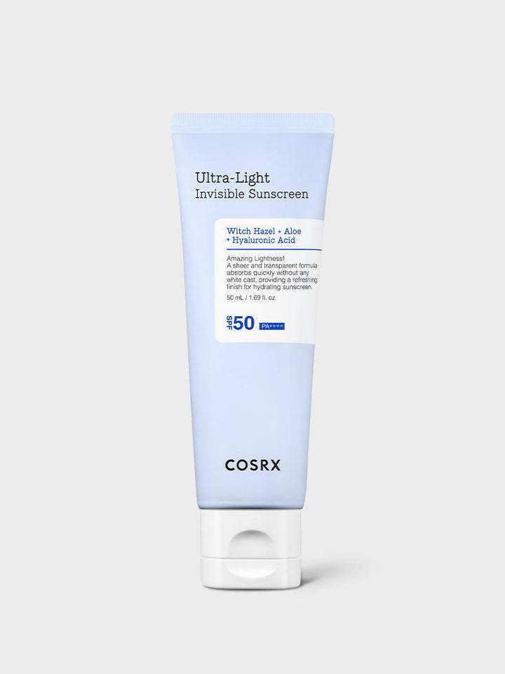 Cosrx Ultra-Light Invisible Face Sunscreen SPF50 PA++++ (50ml)