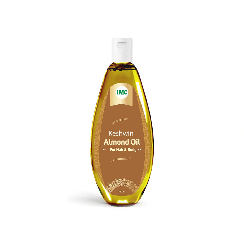 Keshwin Almond Oil for Hair and Body (100 ml) - Dokets Shop