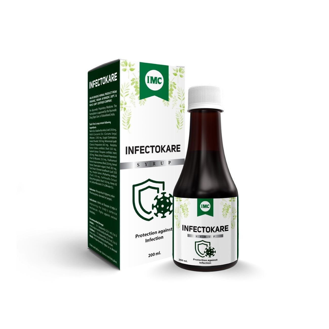 Infectokare Syrup (200 ml) - Dokets Shop