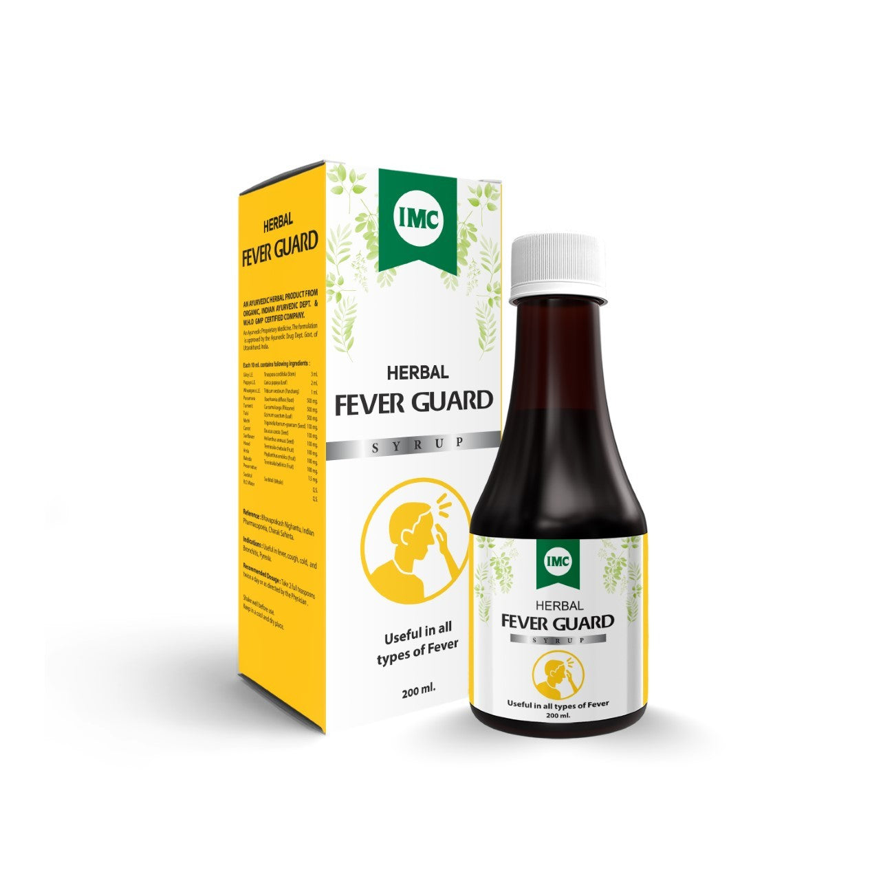 Herbal Fever Guard Syrup (200 ml) - Dokets Shop