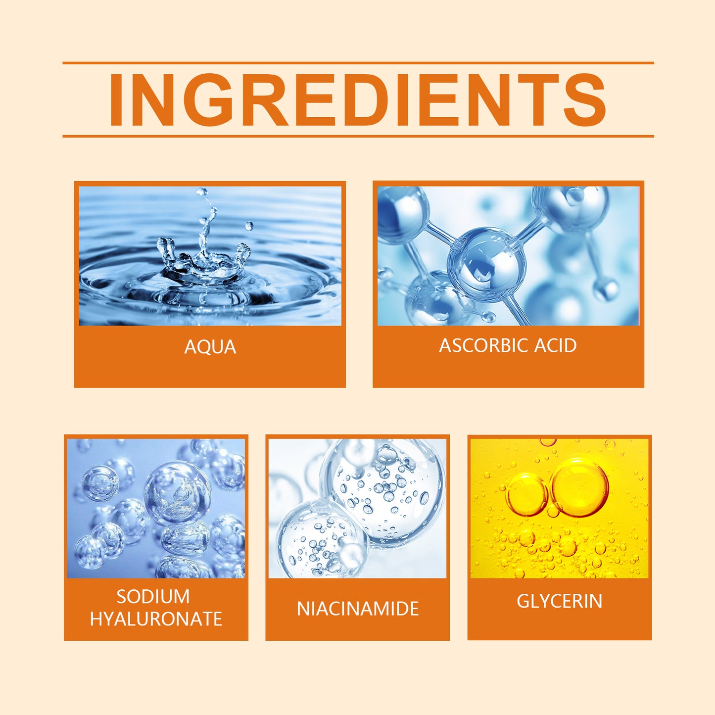 Vitamin C Facial Skin Care Set, Facial Moisturizing Moisturizing Rejuvenating Skin And Pore Fine Set