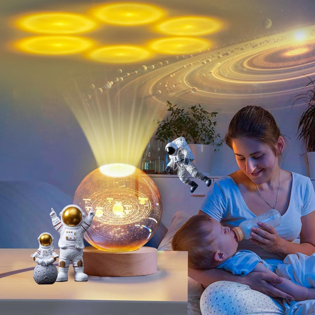 Crystal Ball (3D) Night Lamp Home