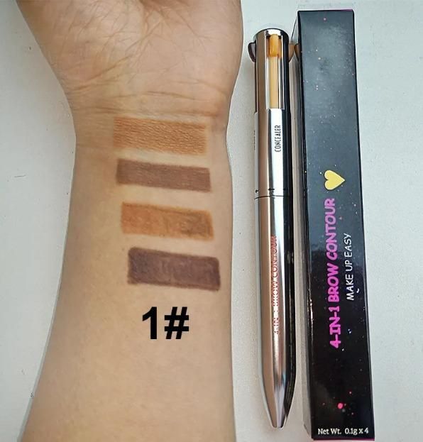 Eyebrow Pen 4 IN 1 Eyebrow Pencil (4 Colors) : DRC