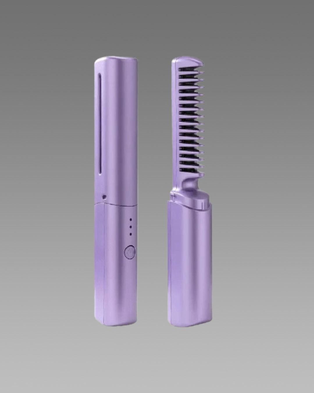 Meneflix Portable Mini Hair Straightener Cordless Rechargeable