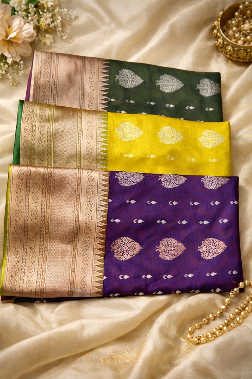 Kanchipuram Silk Sarees : Set 2