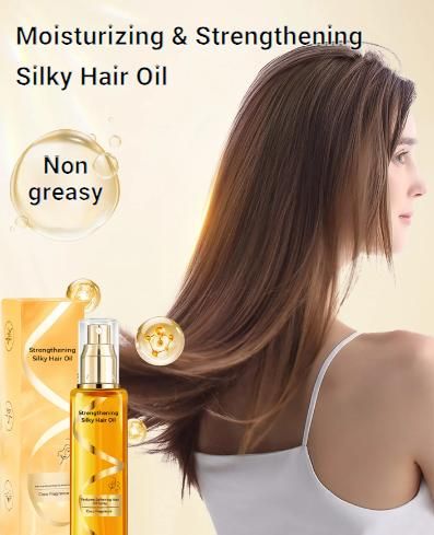 Straightening Silky Hair Oil 120 ML - Dokets Shop