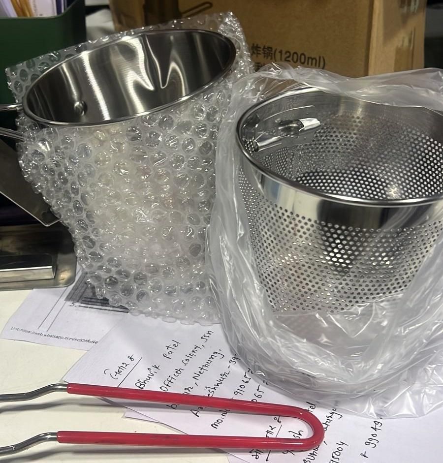 Stainless Steel Deep Fryer Pot : DRC