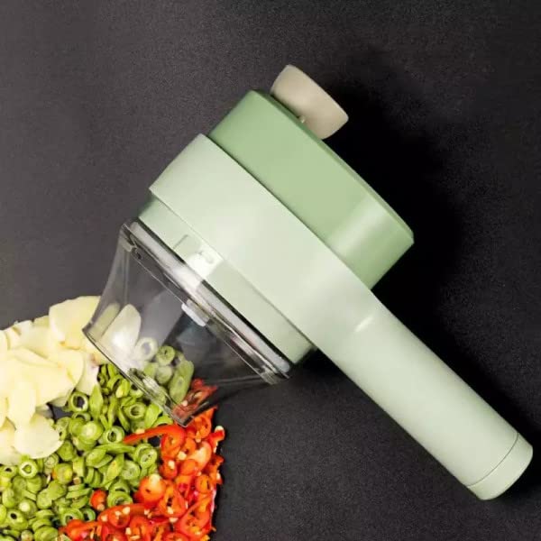 Vegetable Electric Food Chopper (4 in 1 Handheld) - Dokets Shop