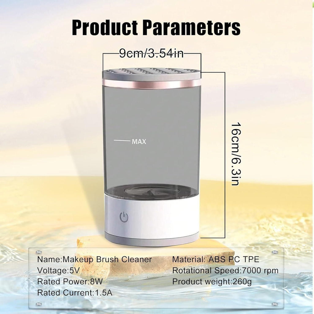 Make Up Brush Cleaner,Electric Brush Cleaner, USB Rechargeable Automatic Deep Cosmetic Cleaning Device : DRC