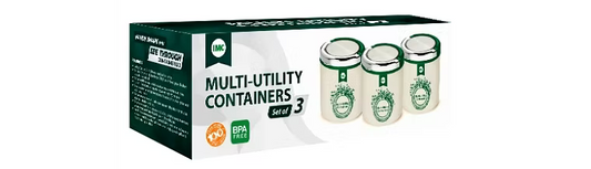 Multi Utility Containers (Set Of 3 Pcs)